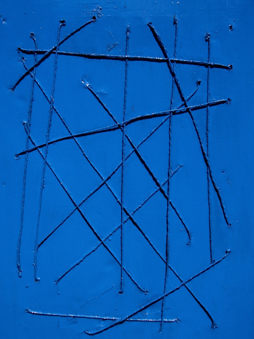 Almost blue - 70x50 cm