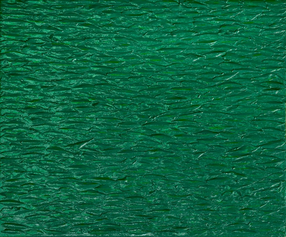 Green still life - 50x60 cm