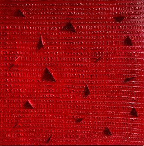 red space 80x80 cm